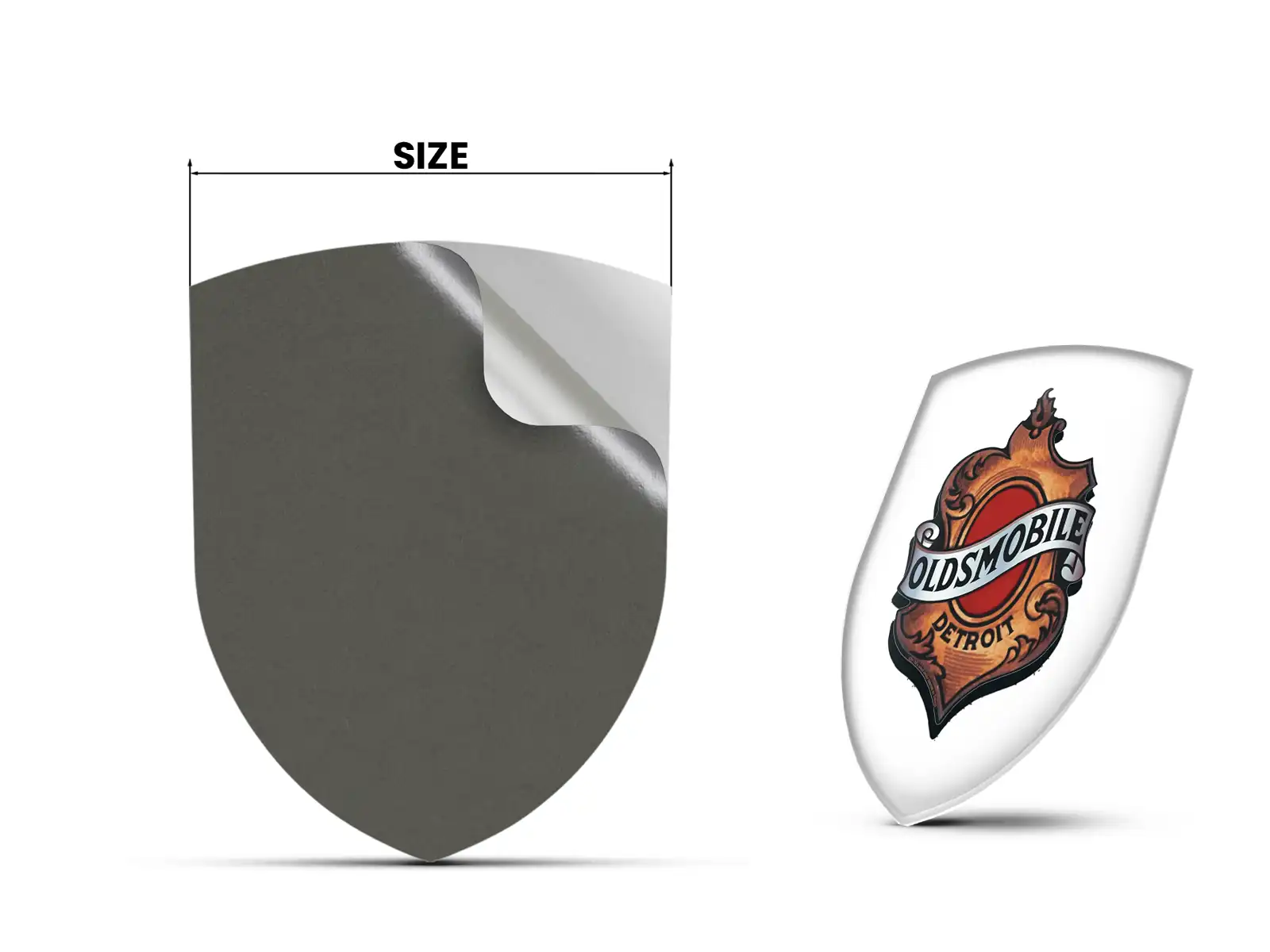 Oldsmobile Rear Window Stickers Cars Style Racing Customizable